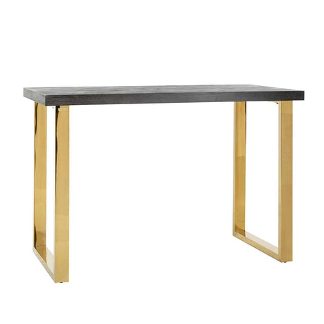 Bartafel Blackbone gold 160 (Black rustic) van Richmond Interiors - laagste prijs offerte van PureWonen