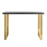 Bartafel Blackbone gold 160 (Black rustic) van Richmond Interiors - laagste prijs offerte van PureWonen