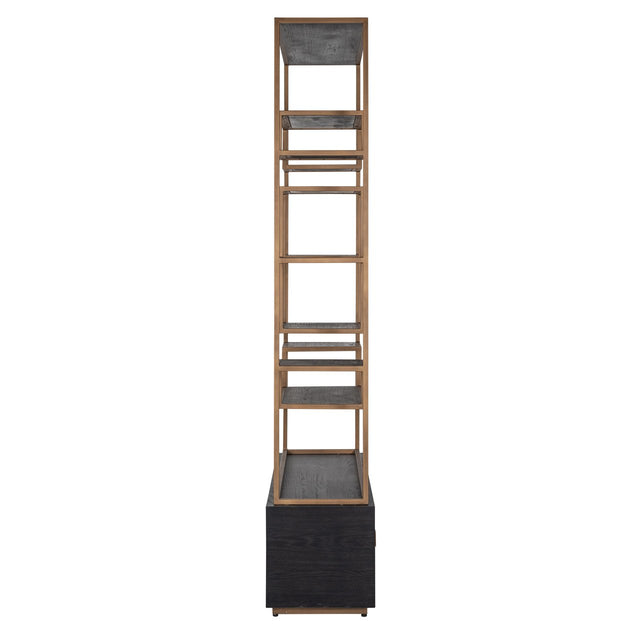 Wandkast Hunter 2-laden (Black rustic) van Richmond Interiors – Luxe comfort op maat van PureWonen. Vraag naar de beste prijs.
