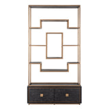 Wandkast Hunter 2-laden (Black rustic) van Richmond Interiors – Luxe comfort op maat van PureWonen. Vraag naar de beste prijs.