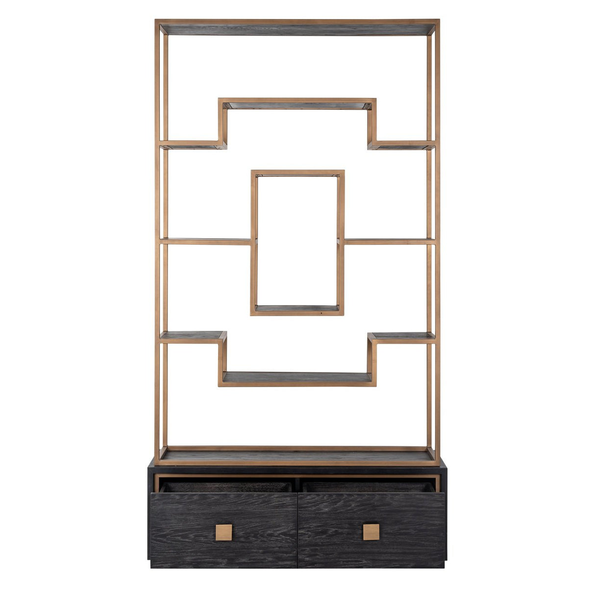 Wandkast Hunter 2-laden (Black rustic) van Richmond Interiors – Luxe comfort op maat van PureWonen. Vraag naar de beste prijs.