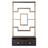Wandkast Hunter 2-laden (Black rustic) van Richmond Interiors – Luxe comfort op maat van PureWonen. Vraag naar de beste prijs.