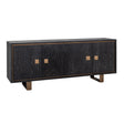 Dressoir Hunter 4-deuren (Black rustic) van Richmond Interiors – Luxe comfort op maat van PureWonen. Vraag naar de beste prijs.