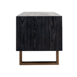 TV-dressoir Hunter 2-laden (Black rustic) van Richmond Interiors – Luxe comfort op maat van PureWonen. Vraag naar de beste prijs.