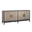 Dressoir Bloomville 4-deuren (Gold) van Richmond Interiors – Luxe comfort op maat van PureWonen. Vraag naar de beste prijs.