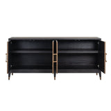 Dressoir Bloomville 4-deuren (Gold) van Richmond Interiors – Luxe comfort op maat van PureWonen. Vraag naar de beste prijs.