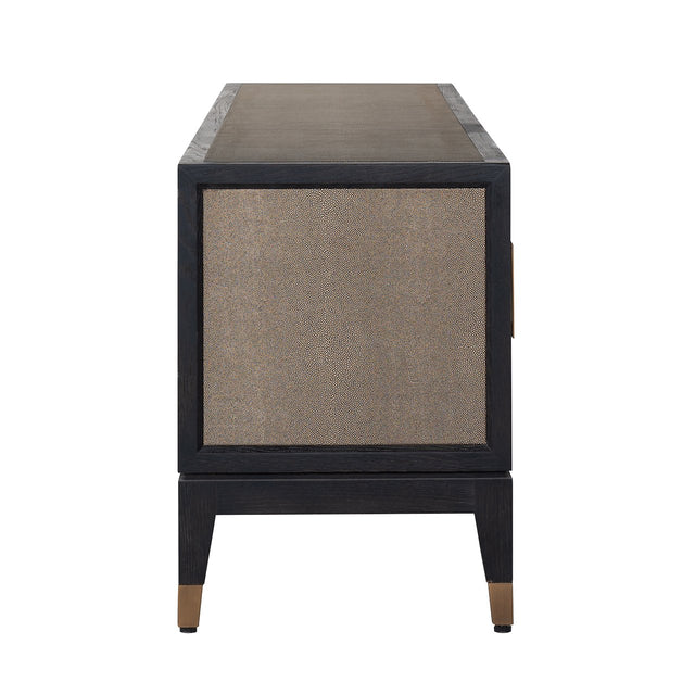 TV-dressoir Bloomville 4-deuren (Gold) van Richmond Interiors – Luxe comfort op maat van PureWonen. Vraag naar de beste prijs.