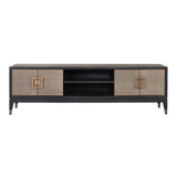 TV-dressoir Bloomville 4-deuren (Gold) van Richmond Interiors – Luxe comfort op maat van PureWonen. Vraag naar de beste prijs.