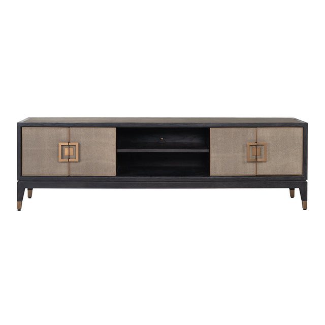 TV-dressoir Bloomville 4-deuren (Gold) van Richmond Interiors – Luxe comfort op maat van PureWonen. Vraag naar de beste prijs.