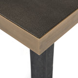 Eettafel Bloomville brass shagreen incl. glass top 230 van Richmond Interiors – Luxe comfort op maat van PureWonen. Vraag naar de beste prijs.