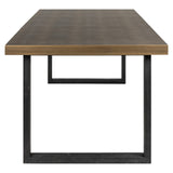 Eettafel Bloomville brass shagreen incl. glass top 230 van Richmond Interiors – Luxe comfort op maat van PureWonen. Vraag naar de beste prijs.