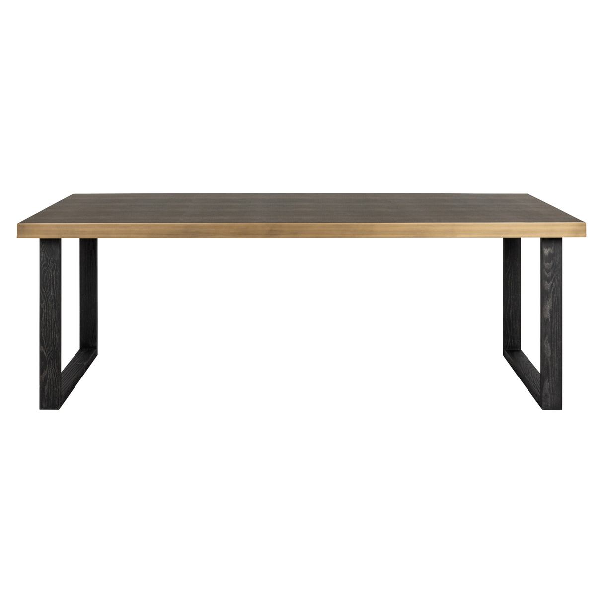 Eettafel Bloomville brass shagreen incl. glass top 230 van Richmond Interiors – Luxe comfort op maat van PureWonen. Vraag naar de beste prijs.