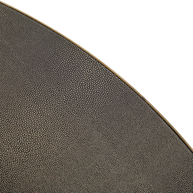 Eettafel Bloomville 140Ø (Black/gold) van Richmond Interiors – Luxe comfort op maat van PureWonen. Vraag naar de beste prijs.