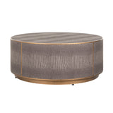 Salontafel Classio 100Ø  (Brushed Gold) van Richmond Interiors – Luxe comfort op maat van PureWonen. Vraag naar de beste prijs.