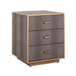 Ladenkast Classio 3-laden  (Brushed Gold) van Richmond Interiors – Luxe comfort op maat van PureWonen. Vraag naar de beste prijs.