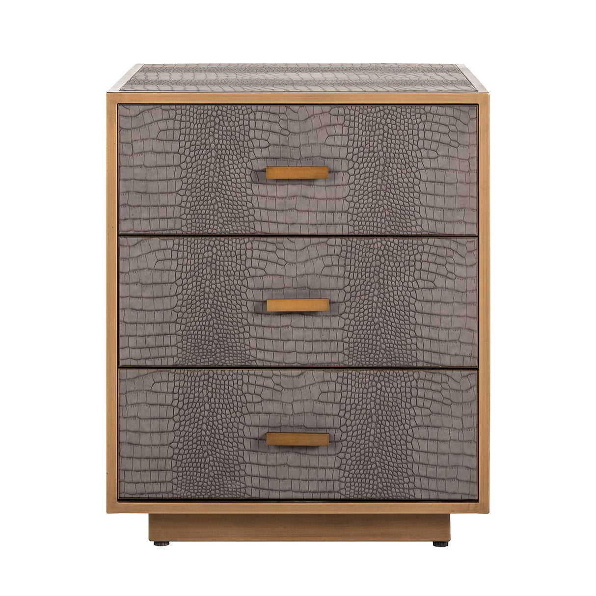 Ladenkast Classio 3-laden  (Brushed Gold) van Richmond Interiors – Luxe comfort op maat van PureWonen. Vraag naar de beste prijs.