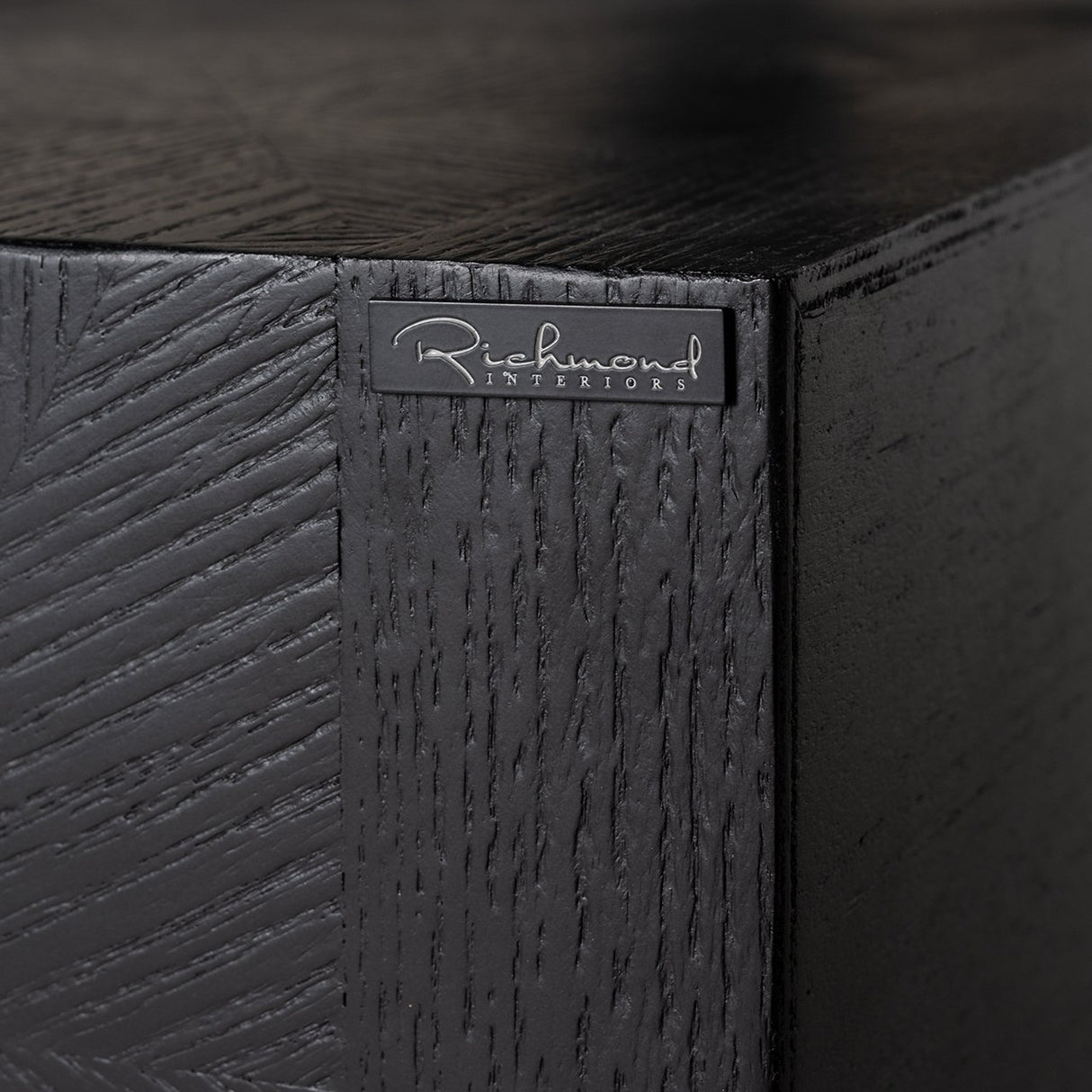 TV-dressoir Blax 2-kleppen 1-plank (Black) van Richmond Interiors – Luxe comfort op maat van PureWonen. Vraag naar de beste prijs.