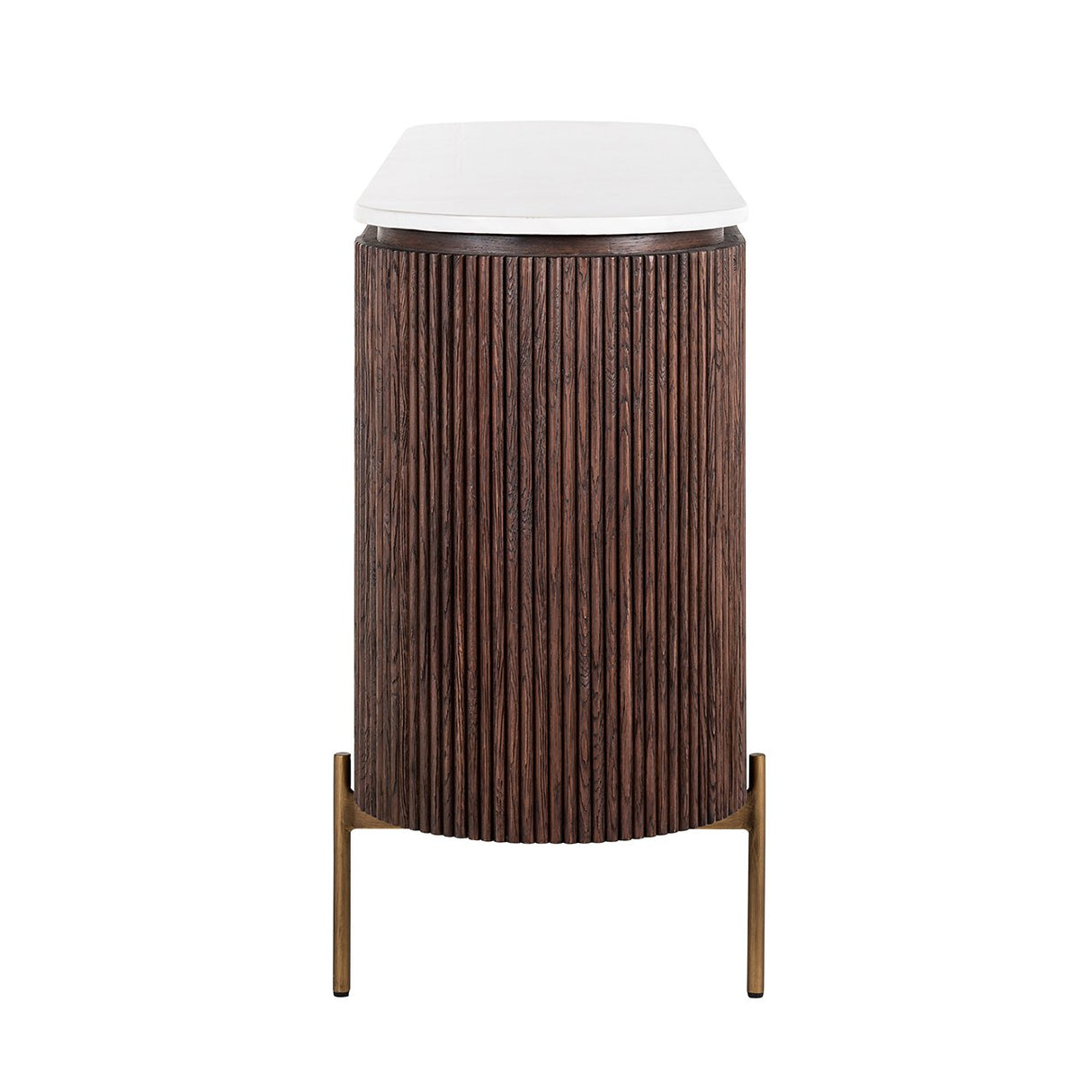 Dressoir Barkley 3-deuren  (Brushed Gold) van Richmond Interiors – Luxe comfort op maat van PureWonen. Vraag naar de beste prijs.