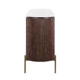 Dressoir Barkley 3-deuren  (Brushed Gold) van Richmond Interiors – Luxe comfort op maat van PureWonen. Vraag naar de beste prijs.