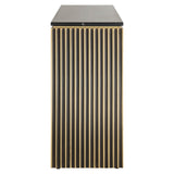 Dressoir Les Arcs 3-deurs (Brushed Gold) van Richmond Interiors – Luxe comfort op maat van PureWonen. Vraag naar de beste prijs.
