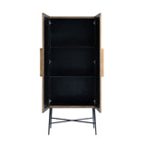 Wandkast Ironville 2-deuren (Gold) van Richmond Interiors – Luxe comfort op maat van PureWonen. Vraag naar de beste prijs.