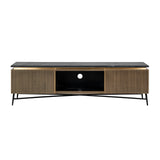 TV-dressoir Ironville 2-deuren (Gold) van Richmond Interiors – Luxe comfort op maat van PureWonen. Vraag naar de beste prijs.