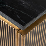 TV-dressoir Ironville 2-deuren (Gold) van Richmond Interiors – Luxe comfort op maat van PureWonen. Vraag naar de beste prijs.