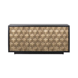 Dressoir Esher 3-deuren (Black) van Richmond Interiors – Luxe comfort op maat van PureWonen. Vraag naar de beste prijs.