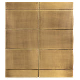 Nachtkast Collada 3-laden (Brushed Gold) van Richmond Interiors – Luxe comfort op maat van PureWonen. Vraag naar de beste prijs.