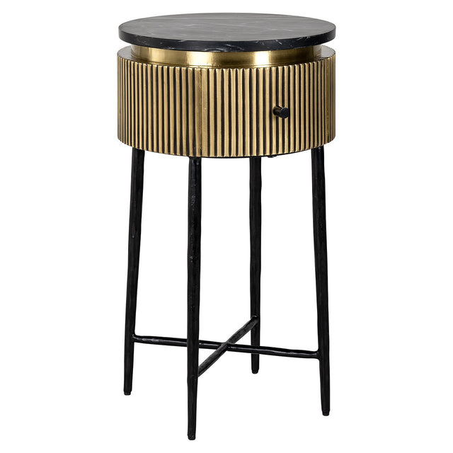 Bijzettafel Ironville (Gold) van Richmond Interiors – Luxe comfort op maat van PureWonen. Vraag naar de beste prijs.