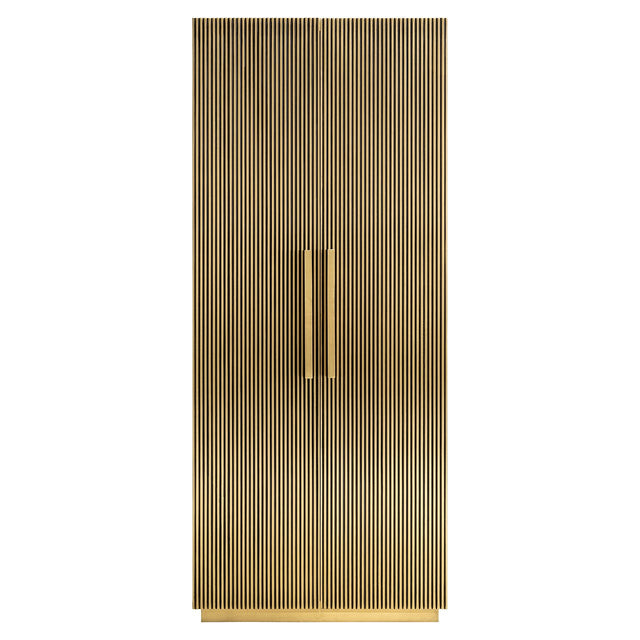 Wandkast Ironville (Gold) van Richmond Interiors – Luxe comfort op maat van PureWonen. Vraag naar de beste prijs.