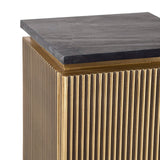 Kolom Ironville 1-deur (Black/gold) van Richmond Interiors – Luxe comfort op maat van PureWonen. Vraag naar de beste prijs.