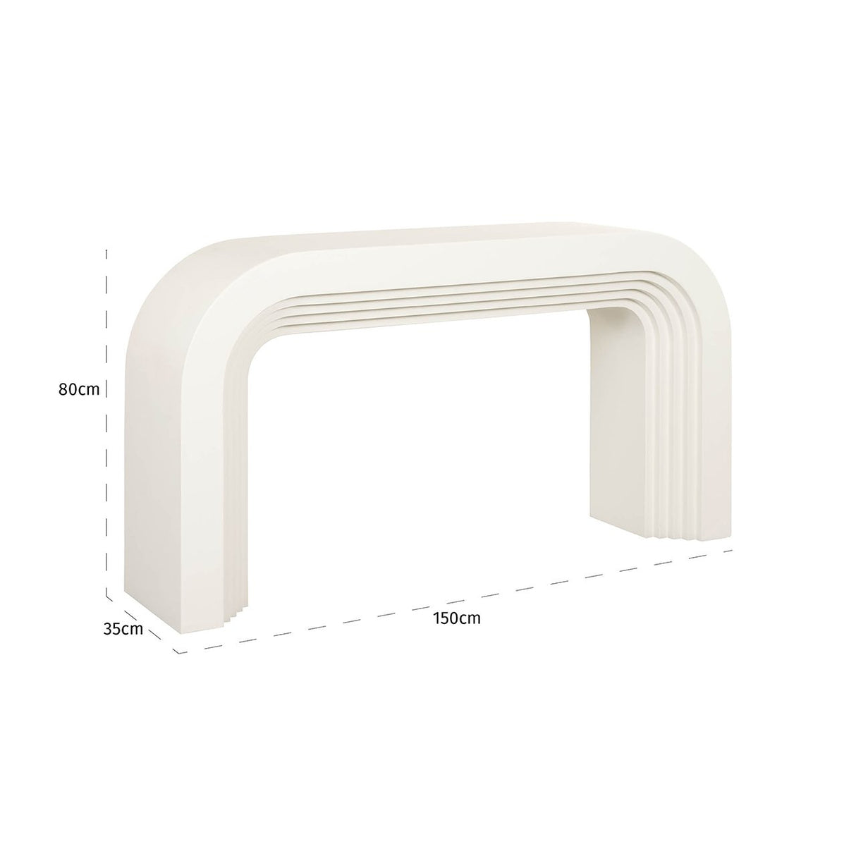 Wandtafel Rainbow (White) van Richmond Interiors – Luxe comfort op maat van PureWonen. Vraag naar de beste prijs.