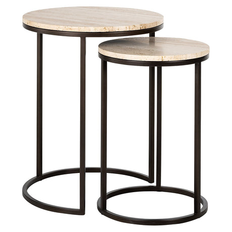 Bijzettafel Avalon set van 2 (Bronze) van Richmond Interiors – Luxe comfort op maat van PureWonen. Vraag naar de beste prijs.