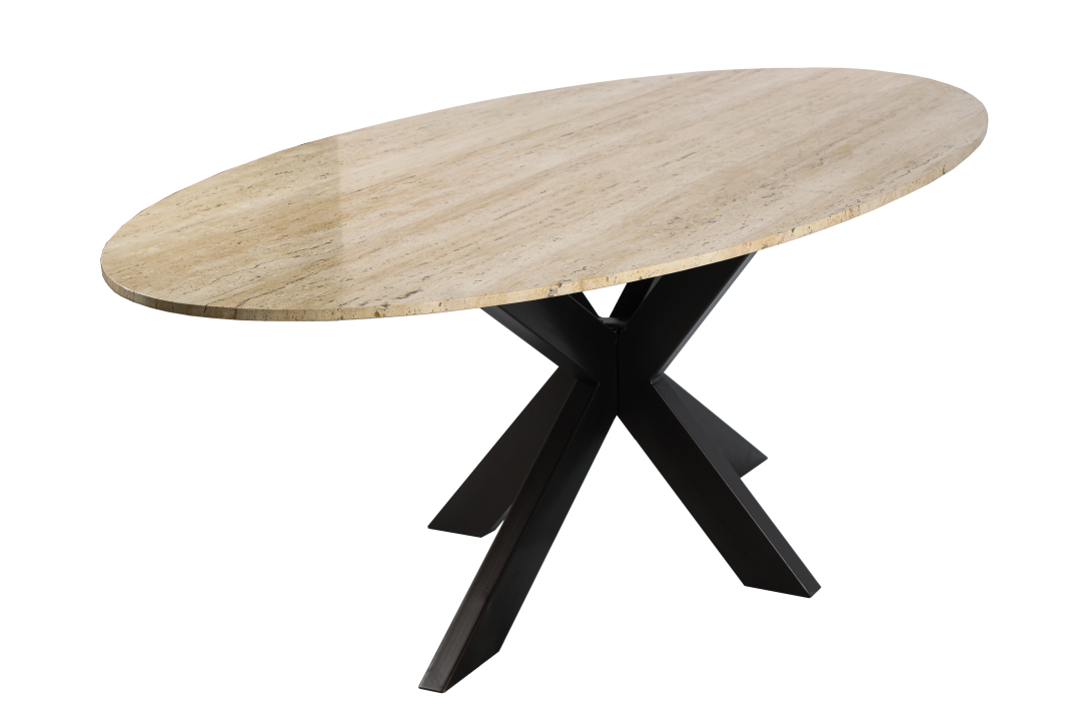 Eettafel Avalon ovaal 230 (Bronze) van Richmond Interiors – Luxe comfort op maat van PureWonen. Vraag naar de beste prijs.