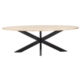 Eettafel Avalon ovaal 230 (Bronze) van Richmond Interiors – Luxe comfort op maat van PureWonen. Vraag naar de beste prijs.