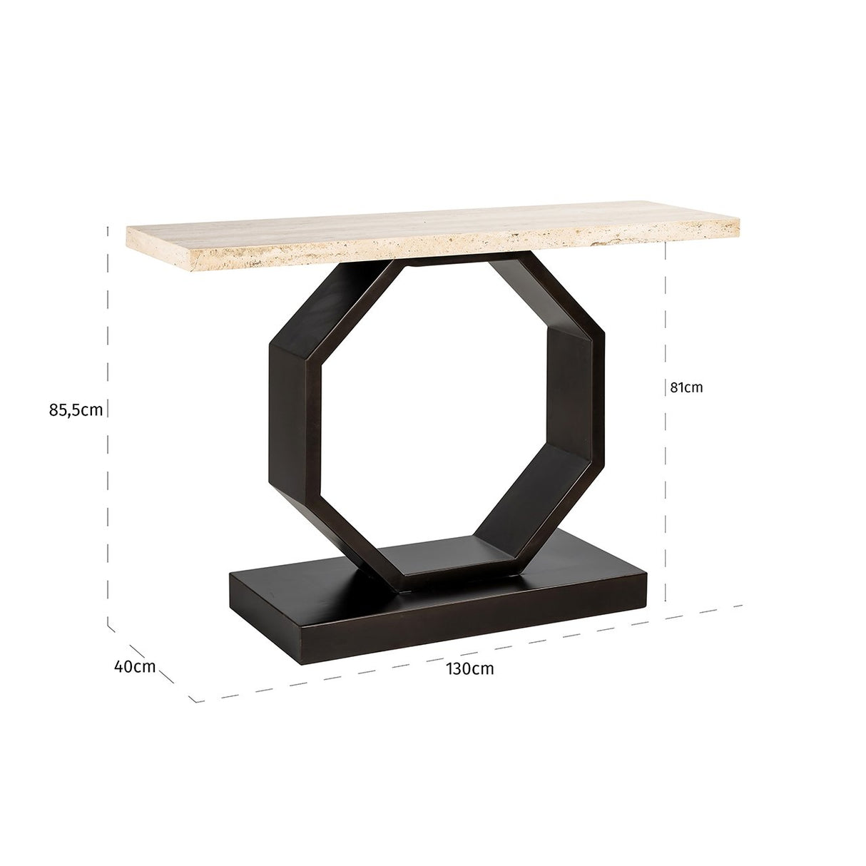 Wandtafel Avalon (Beige) van Richmond Interiors – Luxe comfort op maat van PureWonen. Vraag naar de beste prijs.
