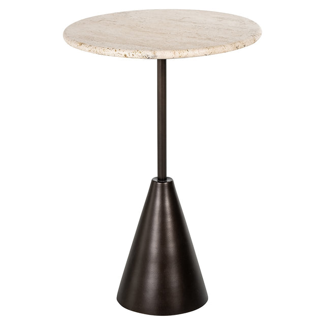 Bijzettafel Avalon rond (Bronze) van Richmond Interiors – Luxe comfort op maat van PureWonen. Vraag naar de beste prijs.