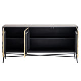 Dressoir Tetro Gold van Richmond Interiors – Luxe comfort op maat van PureWonen. Vraag naar de beste prijs.