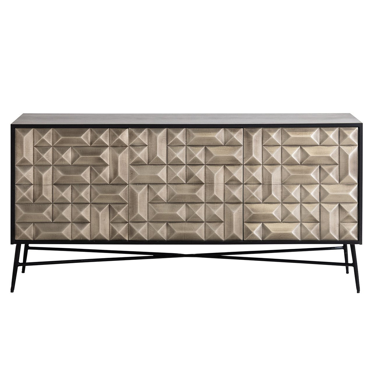 Dressoir Tetro Silver van Richmond Interiors – Luxe comfort op maat van PureWonen. Vraag naar de beste prijs.