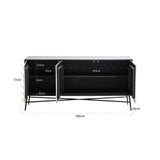 Dressoir Tetro Silver van Richmond Interiors – Luxe comfort op maat van PureWonen. Vraag naar de beste prijs.