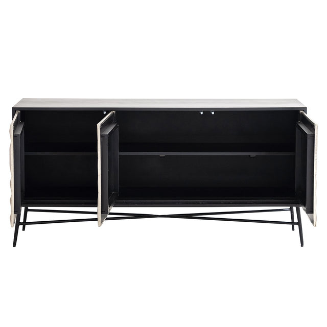 Dressoir Tetro Silver van Richmond Interiors – Luxe comfort op maat van PureWonen. Vraag naar de beste prijs.