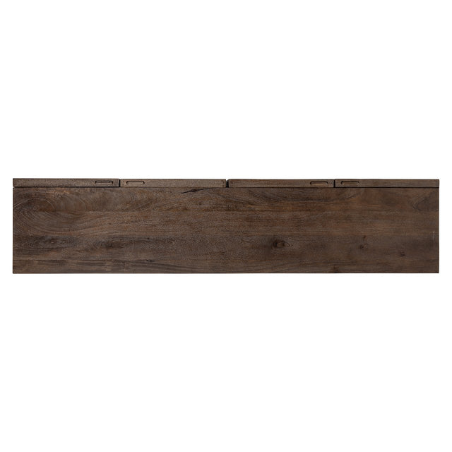 TV-dressoir Bryant 4-deuren (Brown) van Richmond Interiors – Luxe comfort op maat van PureWonen. Vraag naar de beste prijs.