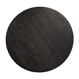 Eettafel Macaron 130Ø (Black rustic) van Richmond Interiors – Luxe comfort op maat van PureWonen. Vraag naar de beste prijs.