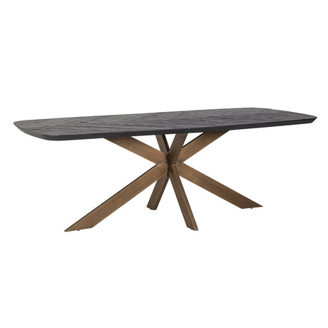 Eettafel Hayley 230 (Dark coffee) van Richmond Interiors – Luxe comfort op maat van PureWonen. Vraag naar de beste prijs.