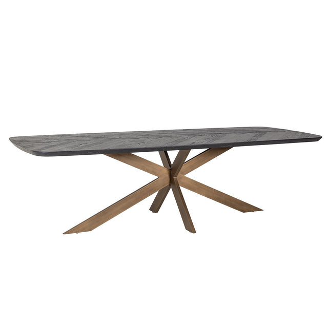 Eettafel Hayley 280 (Dark coffee) van Richmond Interiors – Luxe comfort op maat van PureWonen. Vraag naar de beste prijs.