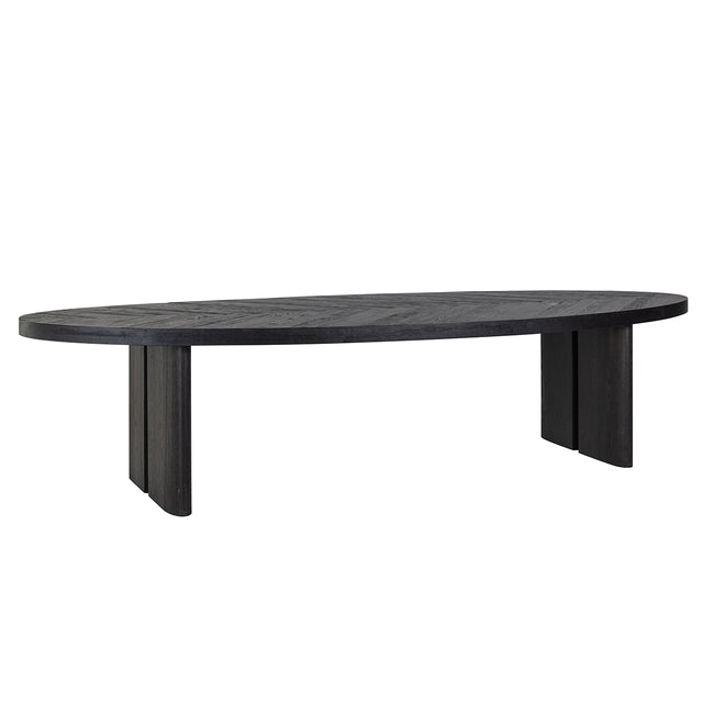 Eettafel Lilly 330 ovaal (Dark coffee) van Richmond Interiors – Luxe comfort op maat van PureWonen. Vraag naar de beste prijs.