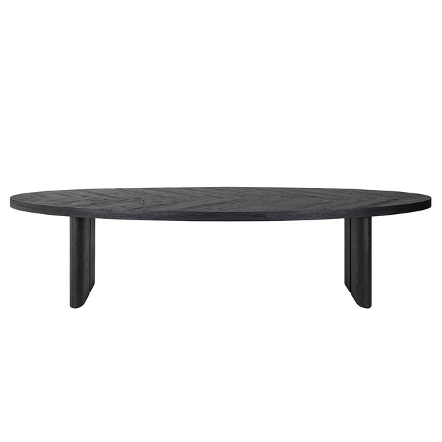Eettafel Lilly 330 ovaal (Dark coffee) van Richmond Interiors – Luxe comfort op maat van PureWonen. Vraag naar de beste prijs.