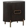 Nachtkastje Luxor 1-deur (Brown) van Richmond Interiors – Luxe comfort op maat van PureWonen. Vraag naar de beste prijs.