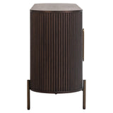 Dressoir luxor 4-deurs (Brown) van Richmond Interiors – Luxe comfort op maat van PureWonen. Vraag naar de beste prijs.